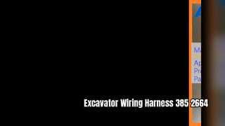 掘削機ワイヤーハーネス 385-2664 C13 345D