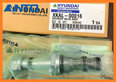 ヒュンダイR210-9 R140-9 R140W-9 R210W-9の掘削機の部品に加えられるXKAL-00016電磁弁