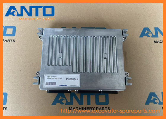 7835-20-1002 7835-26-4002 ECM ECU コントローラー KOMATSU PC228US-3用の掘削機のスペアパーツ