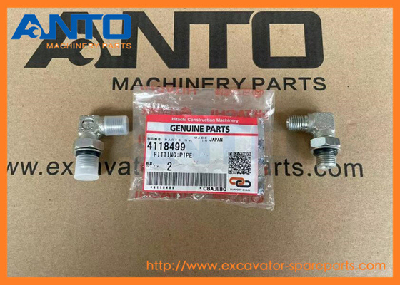 4118499 ヒアチ掘削機用パイプフィッティング EX120-5 EX200-5 EX300-5 ZX330 パンプ装置