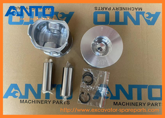 1J701-21112 1J70121112 ピストン KUBOTA V2607 KX057-4 に適した掘削機エンジン部品
