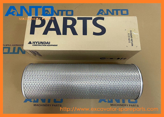 E131-0212 液圧フィルター HYUNDAI R110-7 R140LC-7 の掘削機のスペアパーツ