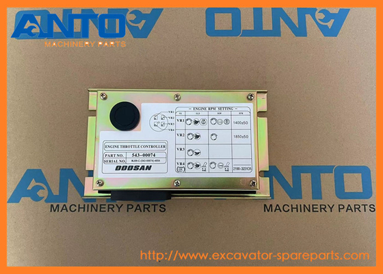 543-00074 300611-00003 スロットルコントローラ DOOSAN SOLAR 130LC-Vのための掘削機のスペアパーツ
