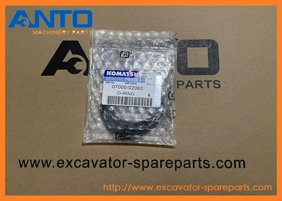 07000-02060 07000-12060 R0700002060 Oリング KOMATSU PC160LC-8用の掘削機のスペアパーツ