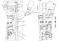 幼虫190-5791 1905791のホースの肘の掘削機のエンジン部分猫332C